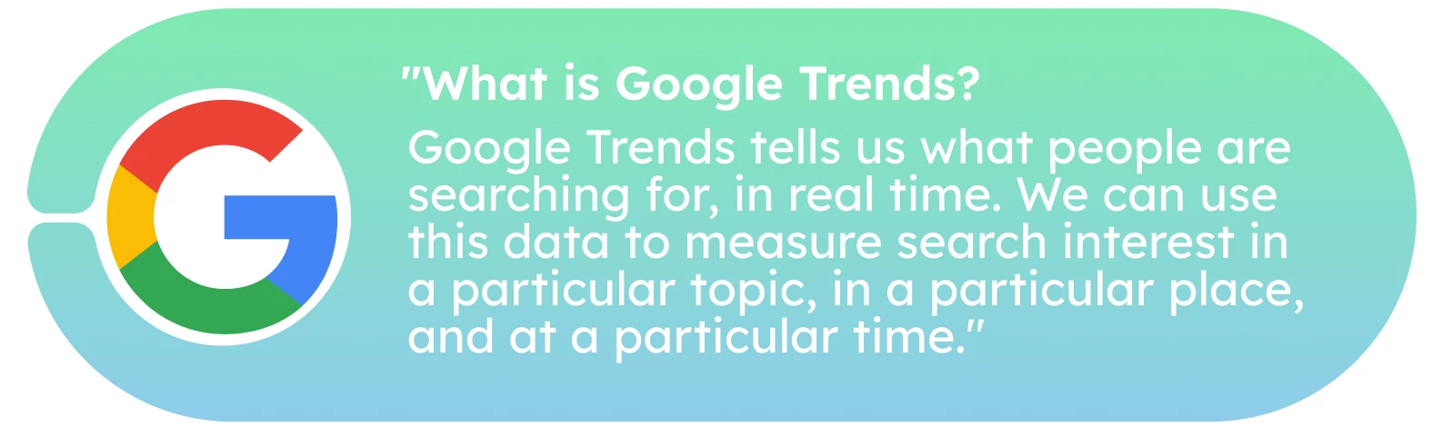 Outil de comparaison des mots-clés de Google Trends