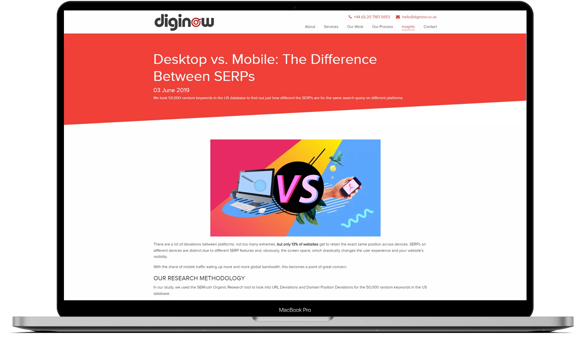 Diginow website