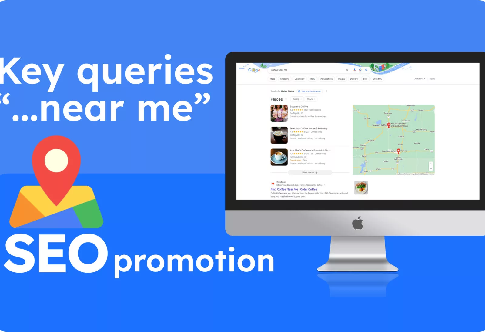 How to promote through key queries “… near me”